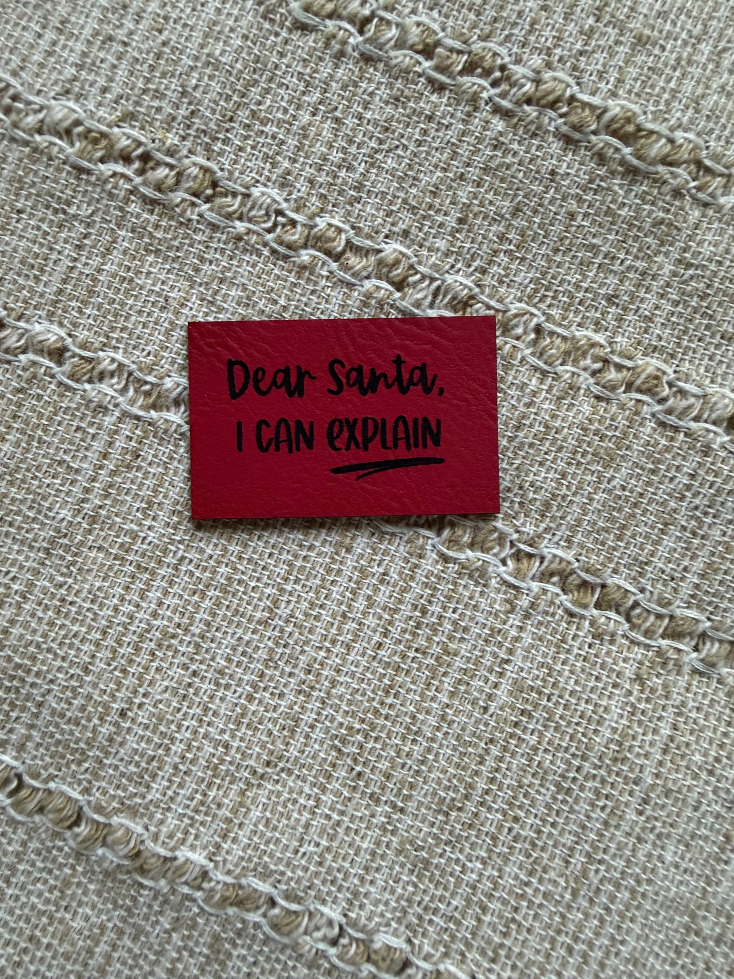 Dear Santa, I Can Explain